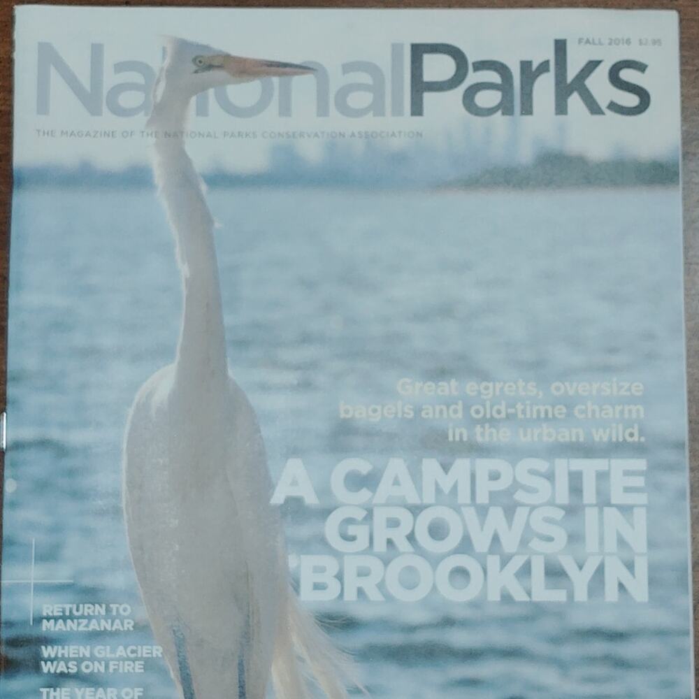 National Parks Magazine - Fall 2016 - White Egret Cover, Conservation Assoc.